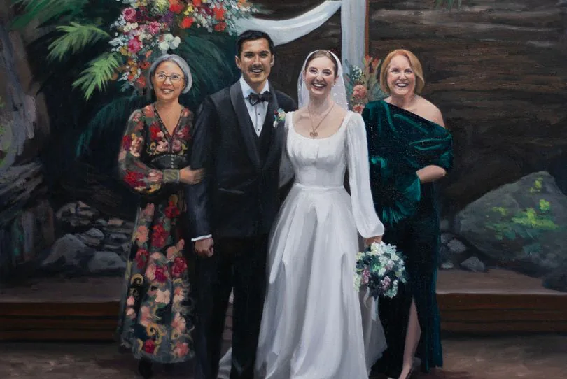 Live Wedding Painting - Wedding Services in Castle Hill