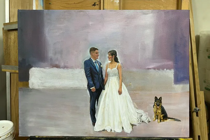 Mario Sukkar Art Live Wedding Painter - Wedding Services in null